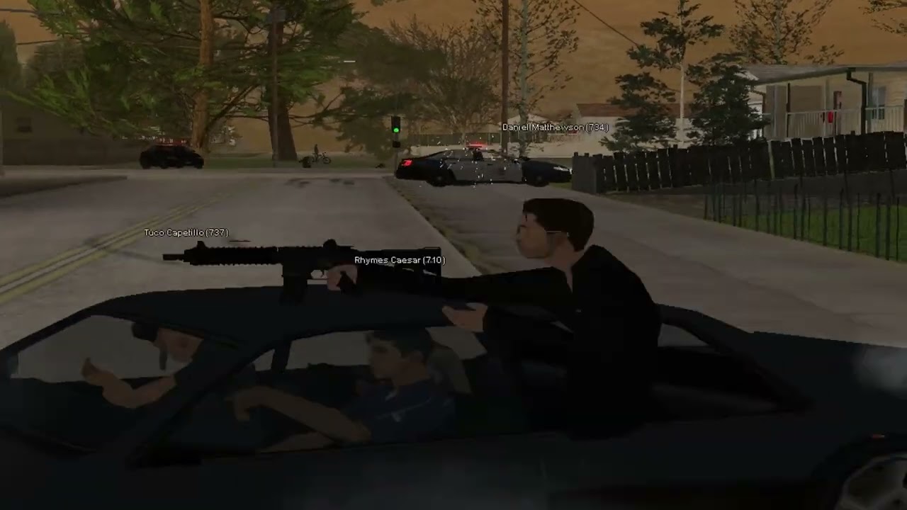UNFORGIVENS vs POLICE DEPARTMENT (www.rina-roleplay.com)