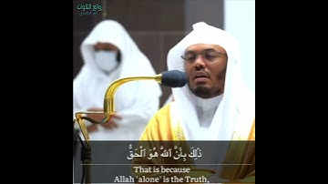 "وترى الأرض هامدة"تلاوة تبكي القلوب لقدرة الله أ.د. ياسر الدوسري | سورة الحج