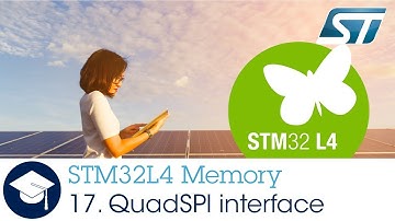 STM32L4 OLT - 17. Memory - QuadSPI interface