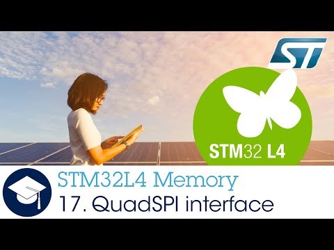 STM32L4 OLT - 17. Memory - QuadSPI interface