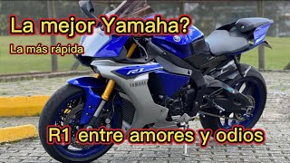 Yamaha R1 prueba de fuego 🔥