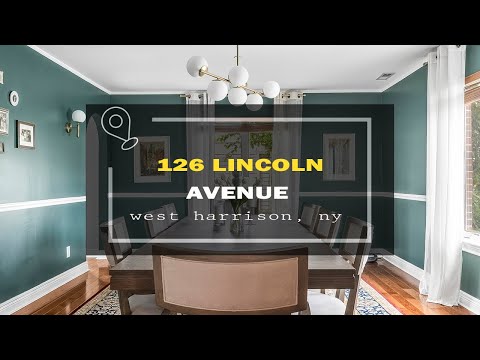 126 Lincoln Ave, West Harrison, NY home video tour