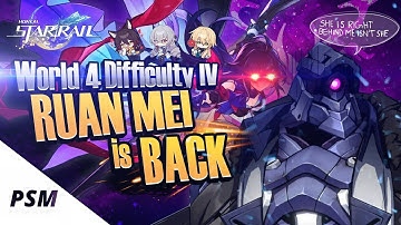 Ruan Mei Event is BACK!! | Simulated Universe World 4 - Difficulty IV | Savrog | Honkai: Star Rail