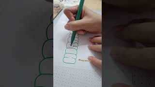 #letteringbeginner #calligraphy #handlettering #bubbleletters #begginercalligraphy #shorts