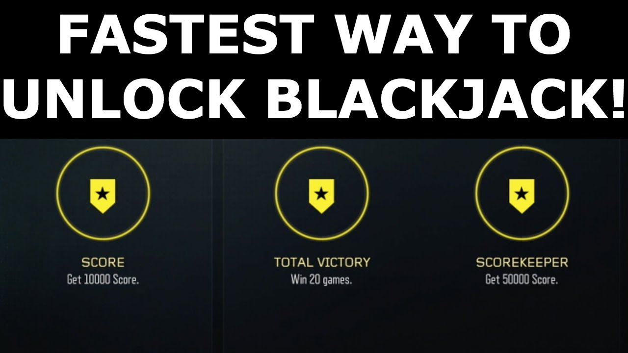 FASTEST WAY TO GET BLACKJACK! BLACK OPS 3 GUIDE! duty free parfüm