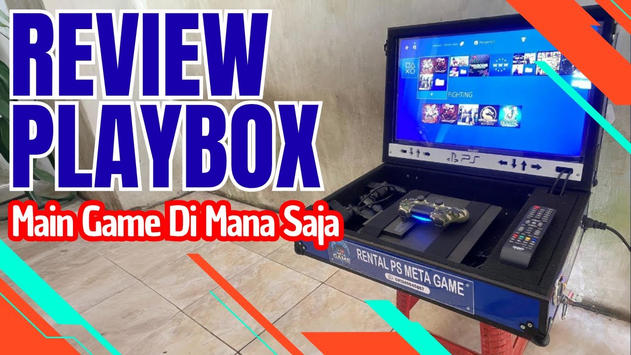 Review PlayBox PS4 + TV : Cocok Buat Usaha Rental PS