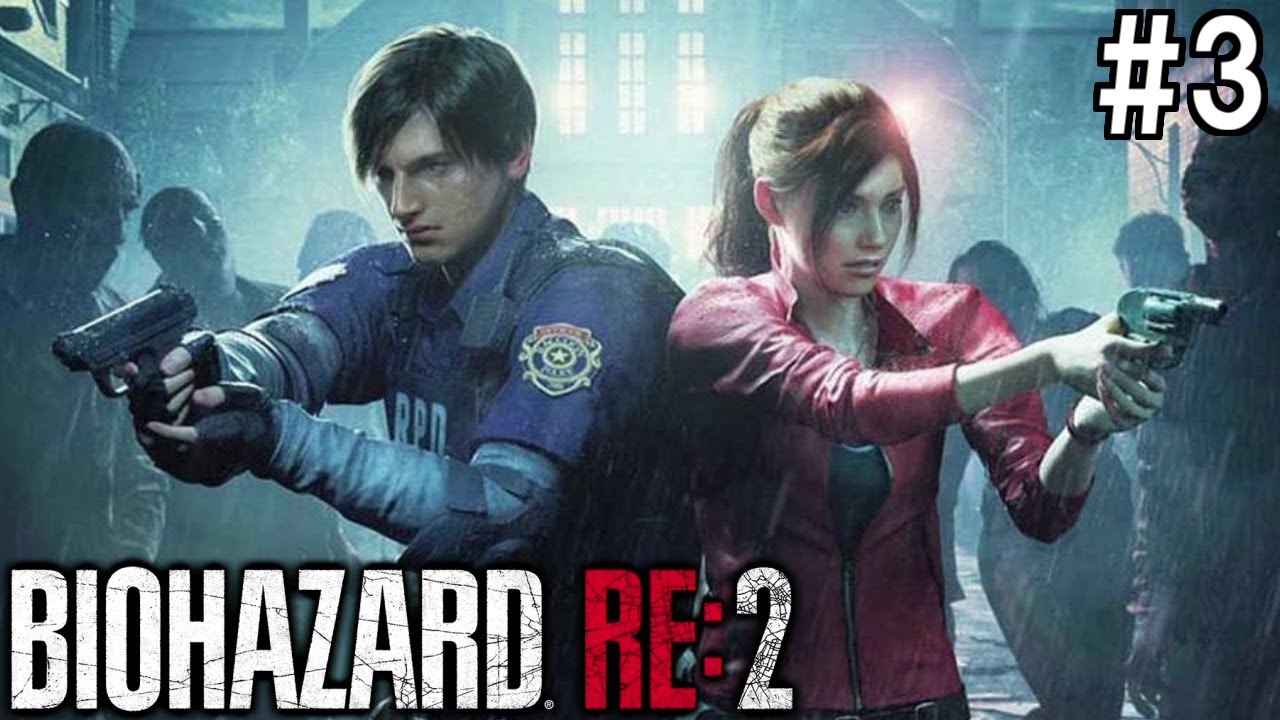 (レオン表)怖いゲームを楽しくやんぞ！#03(バイオハザード RE:2)