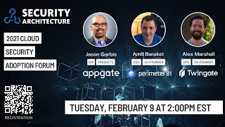 2021 CLOUD SECURITY ADOPTION - LIVE SHOW - Appgate, Perimeter 81, Twingate