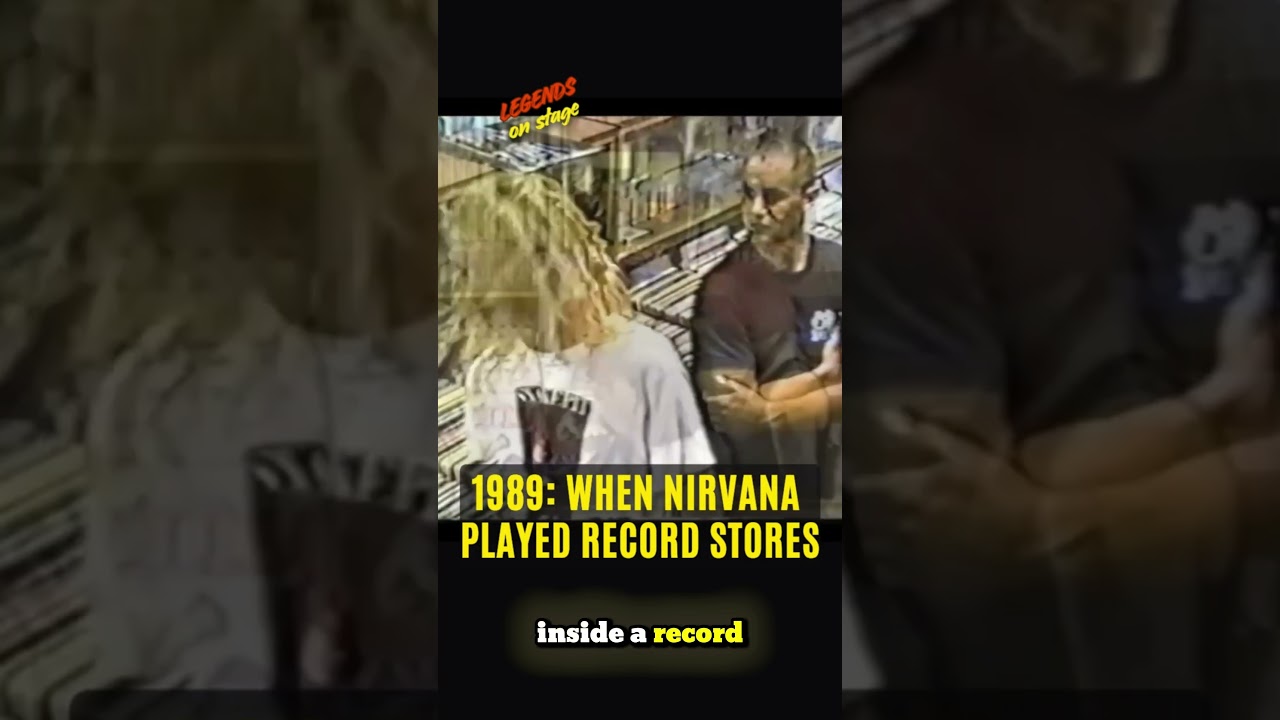 Watch When Nirvana Played a Record Store | Before Nevermind (1989) on YouTube Watch When Nirvana Played a Record Store | Before Nevermind (1989) on YouTube
