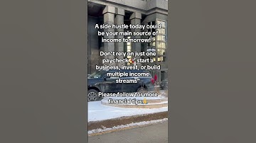 Don’t rely on one source of income build multiple streams of income #multiplesreamsofincome #shorts