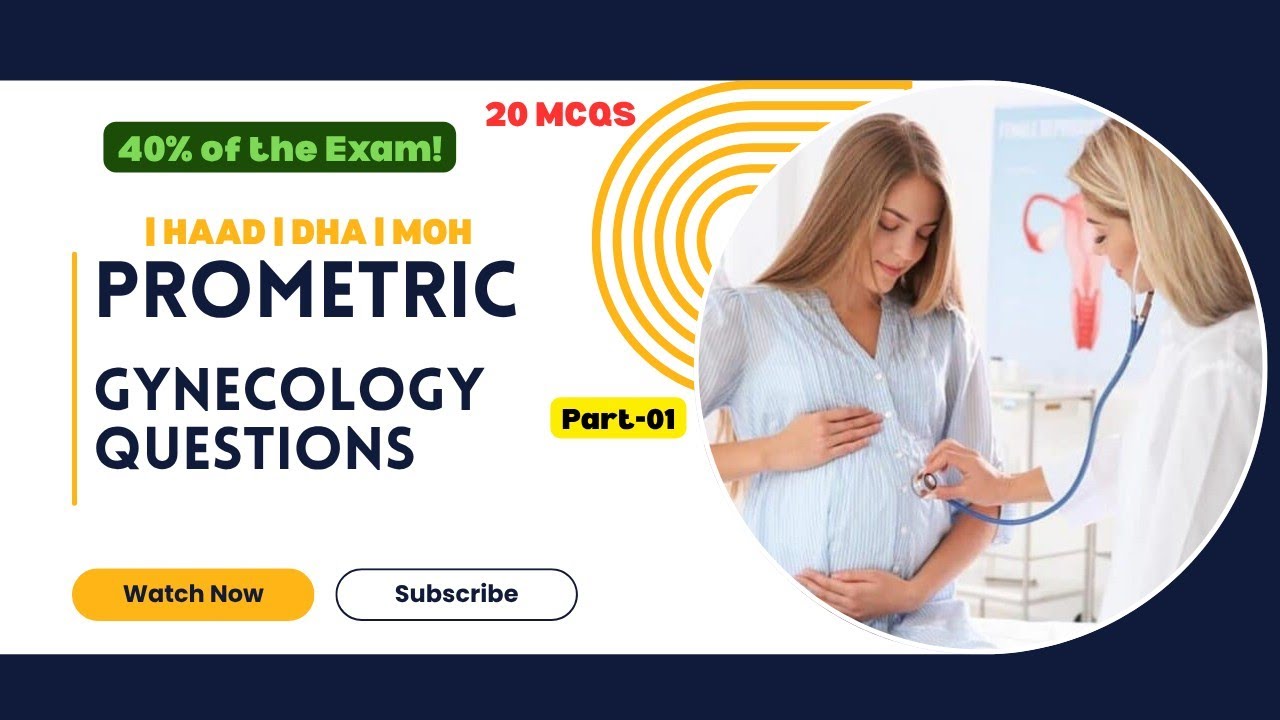 Pass PROMETRIC with GYNAE MCQs! 40% in exam | 2025 OB-GYN Recall |DHA | MOH|QAATR |KUWAIT 