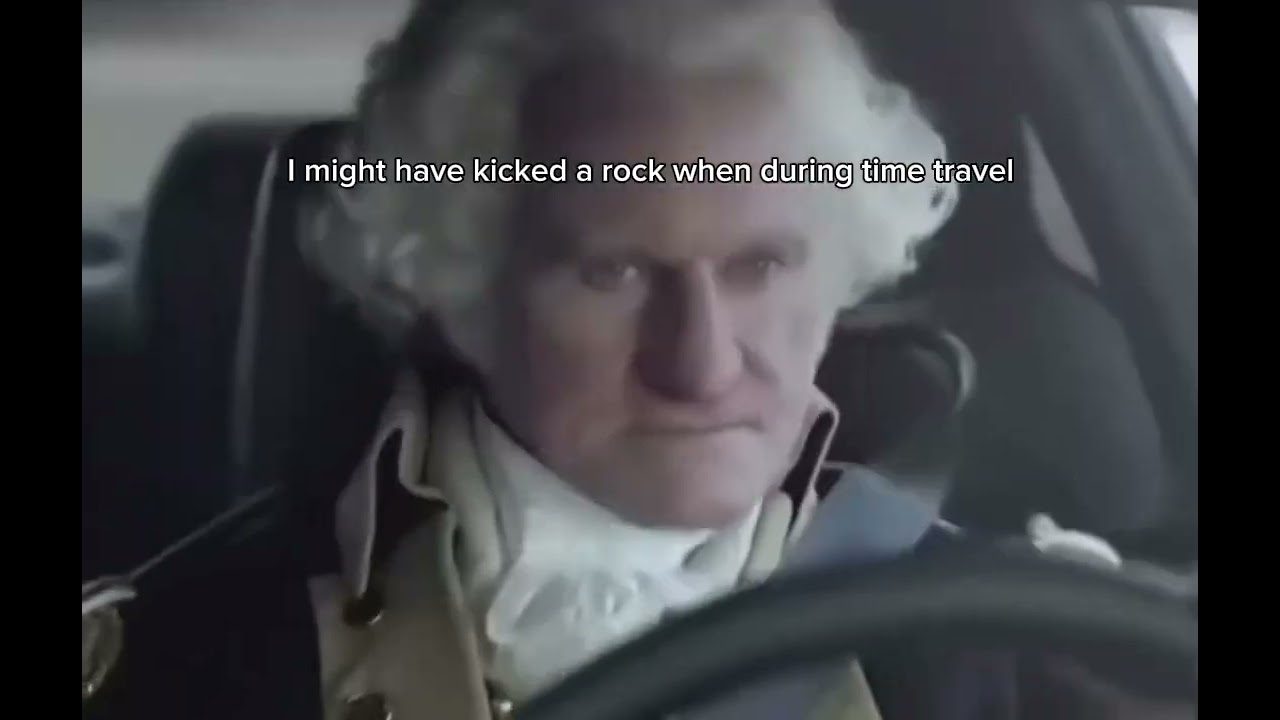 When you kick a rock (time travel edition)