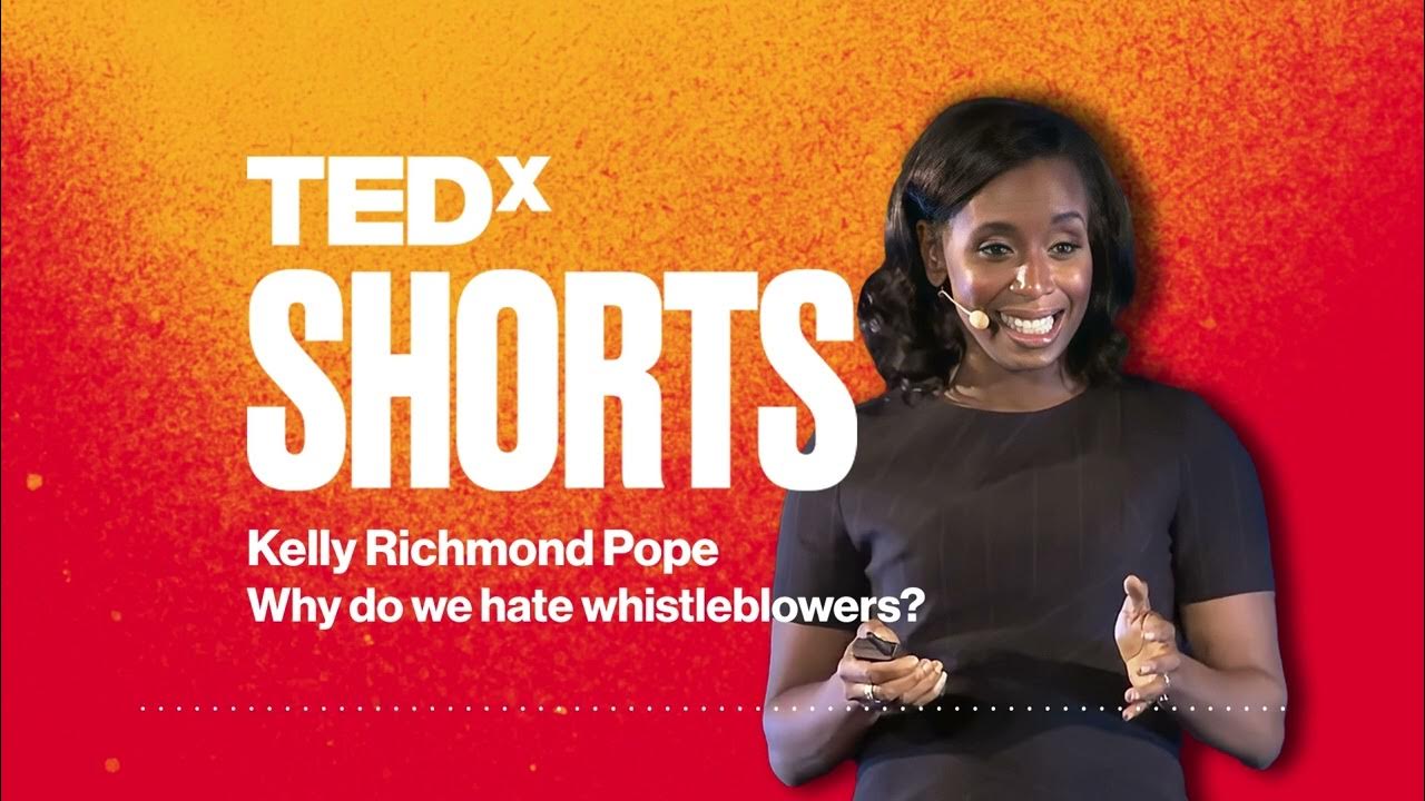 Legeme Aktiv batteri Why do we hate whistleblowers? | Kelly Richmond Pope | TEDxDepaulUniversity  - YouTube