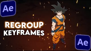 Regroup Keyframes After Effects Tutorial