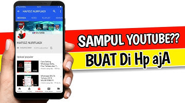Cara membuat youtube banner di android - Sampul Channel dengan Pixelleb