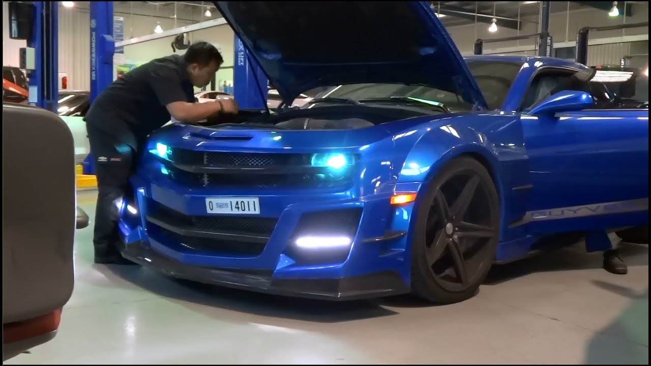 body kit for the 5th gen Camaro SS in Dubai, UAE.Extra tags (ignore) : ...