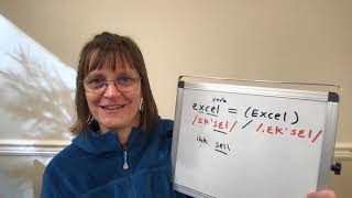 How to Prononce excel and Excel