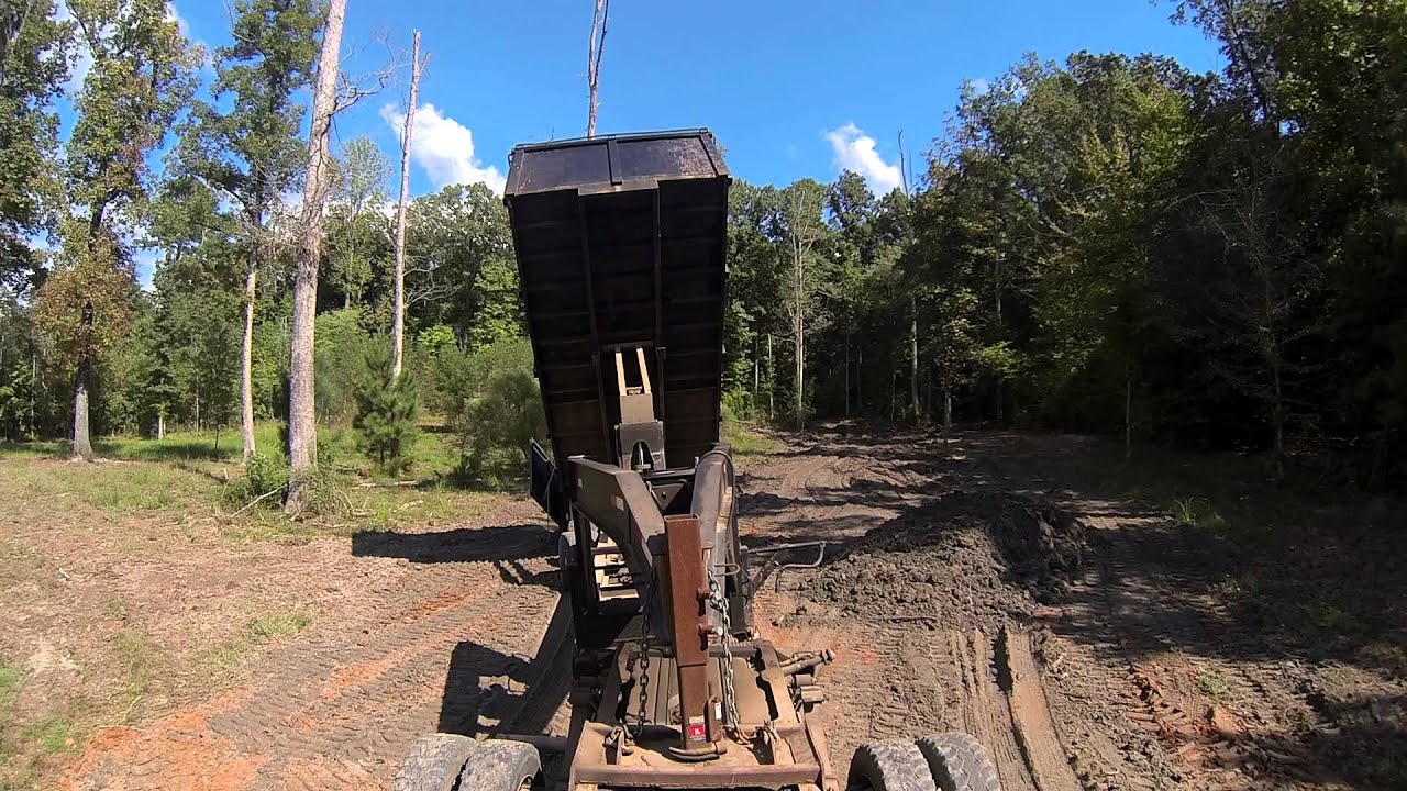 Hauling Dirt, Truck View