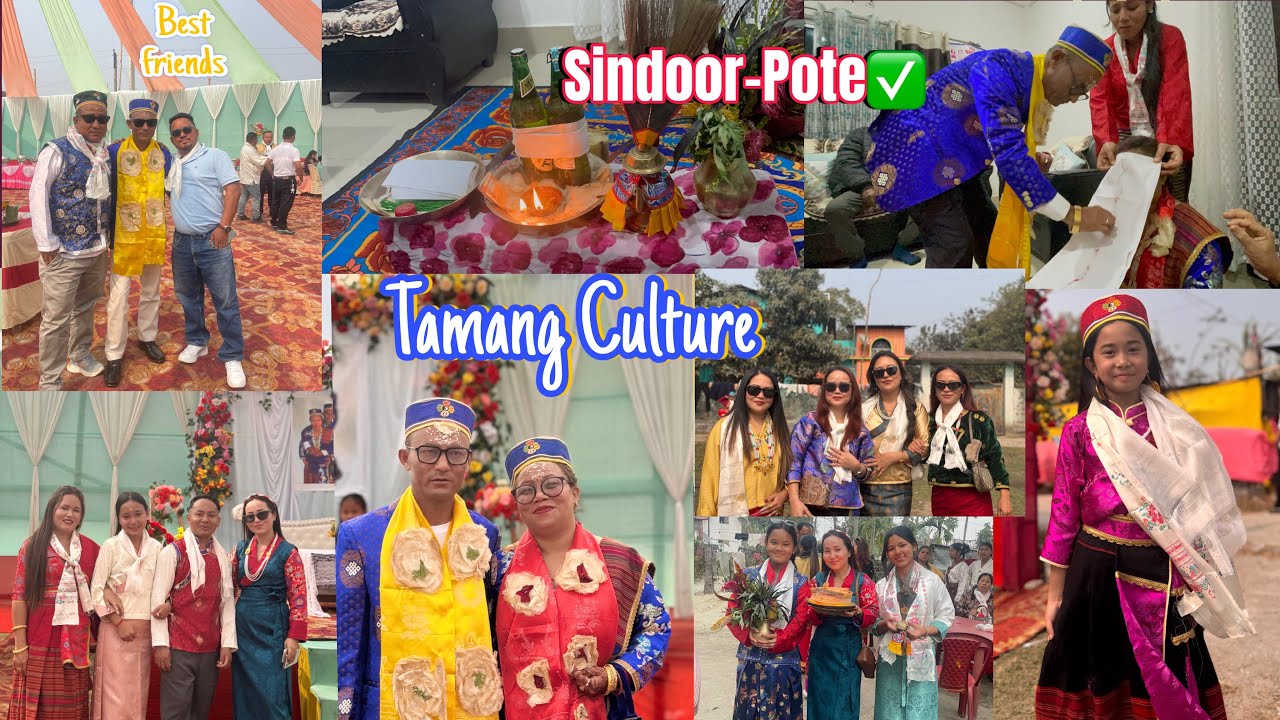 Part2-Finally my Uncle got married || Danced a lot || Gifts/Blessings mila shadi ki🤭@rio_tamang