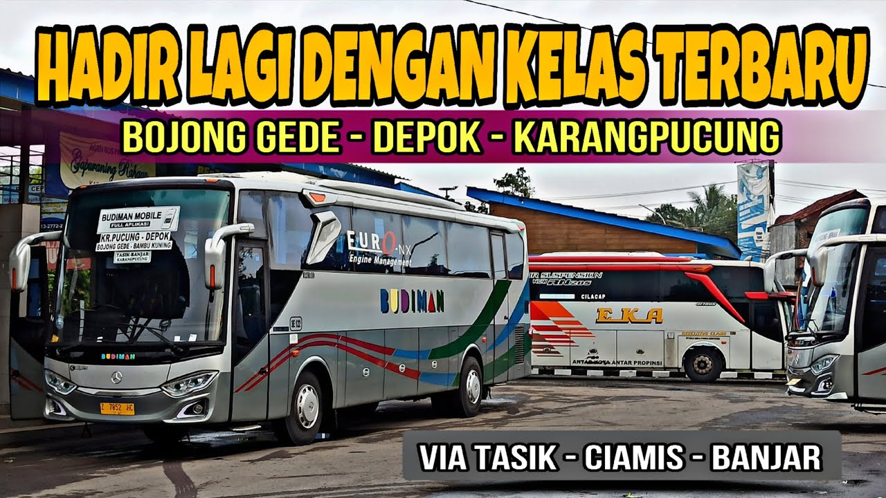 LAMA MENGHILANG KINI HADIR LAGI DENGAN KELAS TERBARU‼️Trip Budiman Super Eksekutif Depok - Kr.Pucung