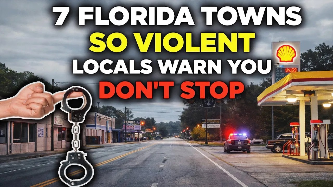 7 Towns in Florida So Violent, Locals WARN YOU Not to Stop for Gas.