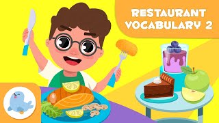 RESTAURANTE 👨‍🍳 Vocabulario para niños 🍰🥕 Episodio 2