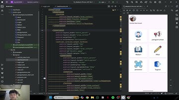 Bahasa Pemrograman 2, Demo aplikasi dari menu Login sampai Fragment