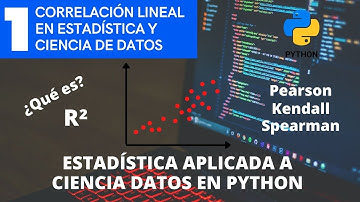 1| CORRELACIÓN LINEAL EN PYTHON - ESTADÍSTICA Y CIENCIA DE DATOS