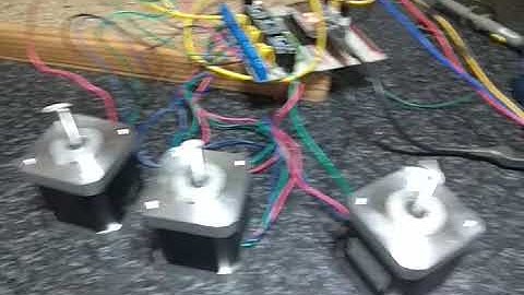 Free Pascal + ESP32 stepper motors