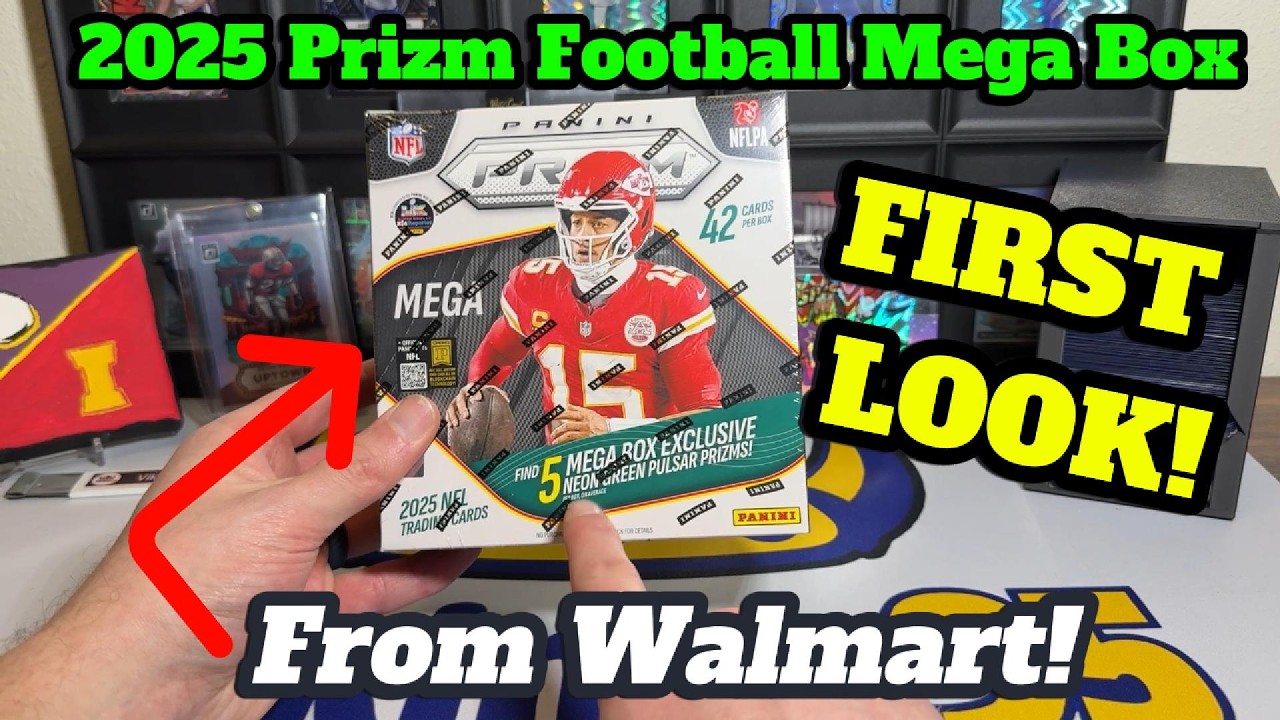 *🚨ПОСМОТРИТЕ ПЕРЕД ПОКУПКОЙ!🚨* Первый взгляд на мега-бокс Prizm Football 2025!