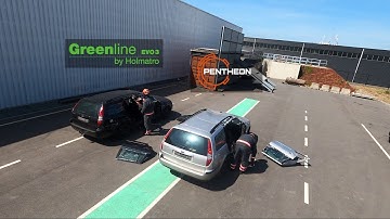 Battery capacity comparison Holmatro Pentheon vs EVO 3 (2002 car model)