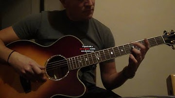 Alter bridge in loving memory intro lesson (cover)