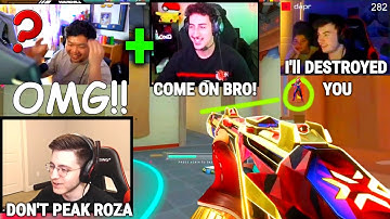 TSM Subroza & Wardell Vs SEN Zombs & G2 Dapr Happened in Radiant Immortal Lobby Ranked | Valorant