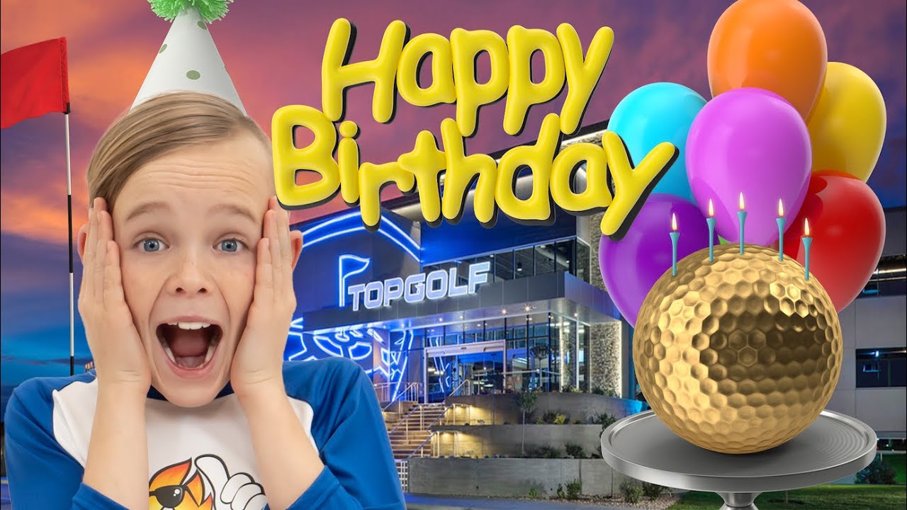 С Днем Рождения, Джек! Вечеринка в Top Golf!