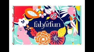 FabFitFun Summer 2018 unboxing
