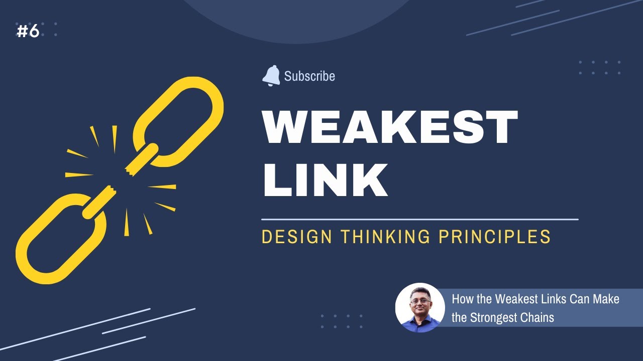 Weakest link - How the Weakest Links Can Make the Strongest Chains ...