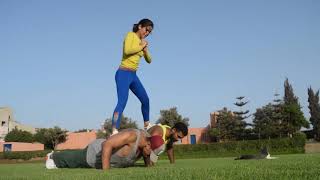 EXPLOSIVE WORKOUT MONSTER MED HACHA YOUSSEF GUINNESS SIHAM BL