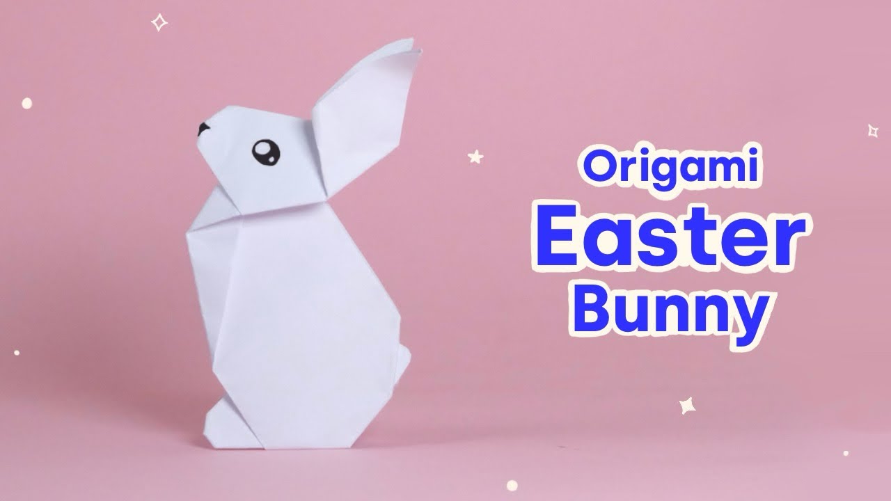 How to make Origami Easter Bunny | DIY Easter Bunny with Paper - YouTube