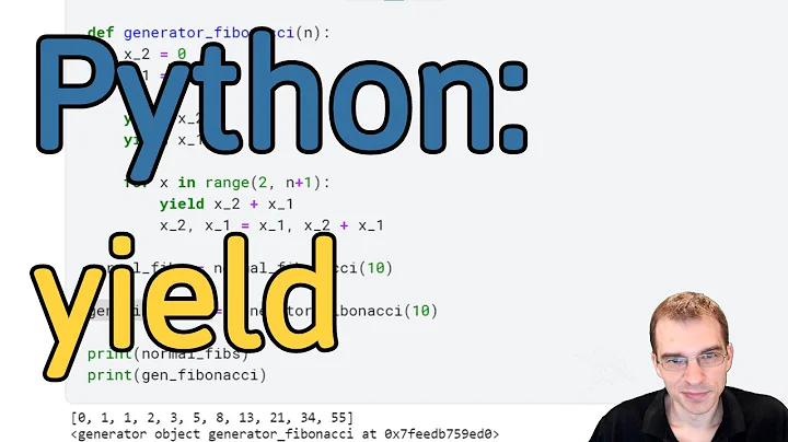 How To Use yield in Python