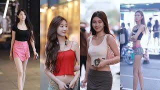 Mejores Street Fashion  China | Beautiful Girl  |   Hottest Chinese Girls Street Fashion