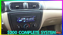 Wal-Mart Complete Stereo System In 2018 [Deck, Sub, Amp] 