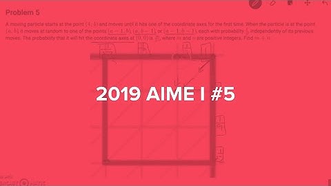 2019 AIME I #5