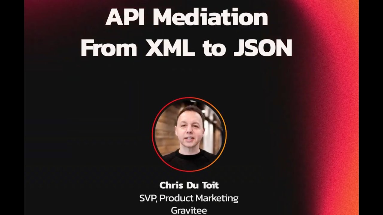 API Mediation: From XML to JSON - YouTube