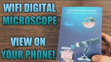 WIFI DIGITAL MICROSCOPE TO OBSERVE THROUGH YOUR PHONE SCREEN