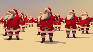 Santa Claus Dancing "Jingle Bell Rock" (Brenda Lee 1958) Topaz 2015