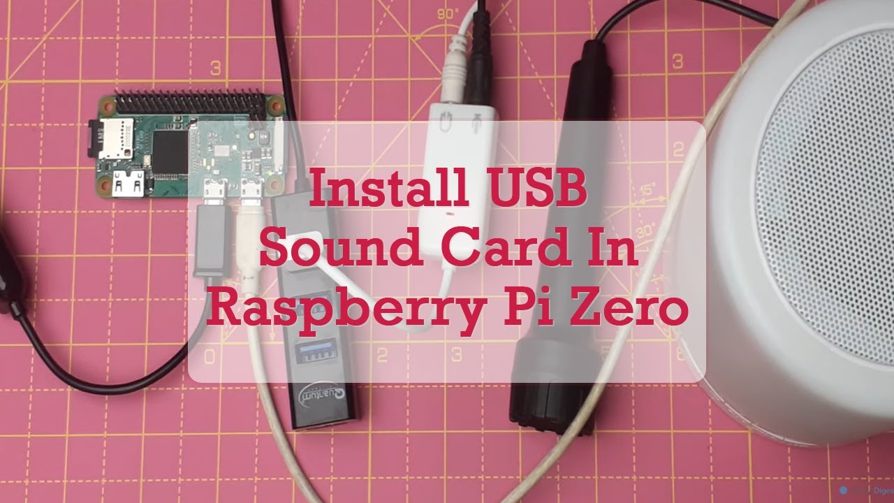 How to use USB Audio Device and with Pi Zero W -