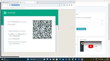 Sending customized messages in bulk without saving contacts - Whatsall Demo