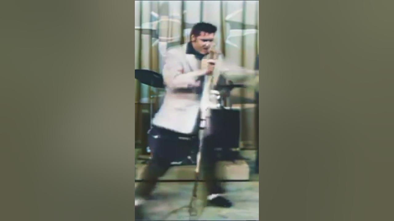 What a beautiful dance by Elvis Presley in 1956