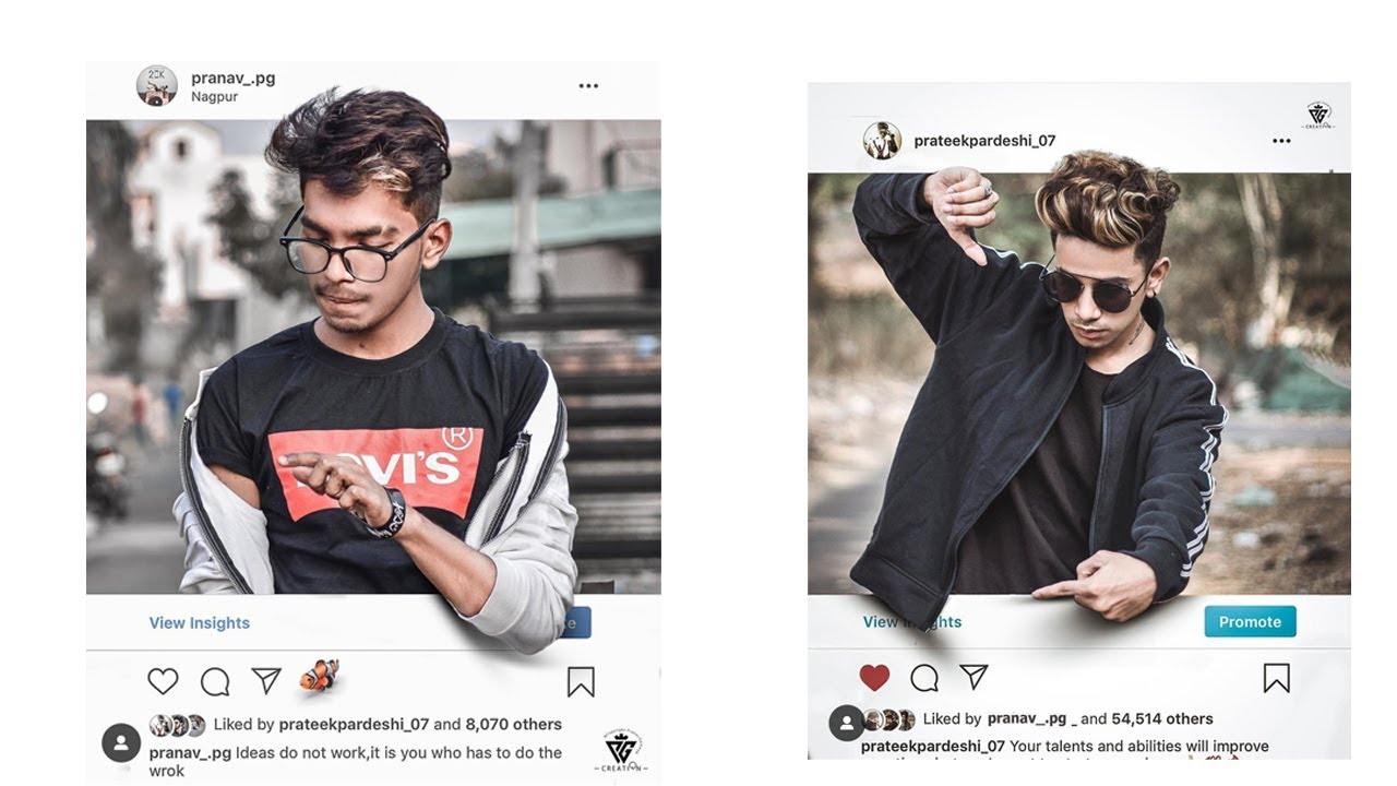 Instagram creative photo effect | Photoshop Trending Photo Editing