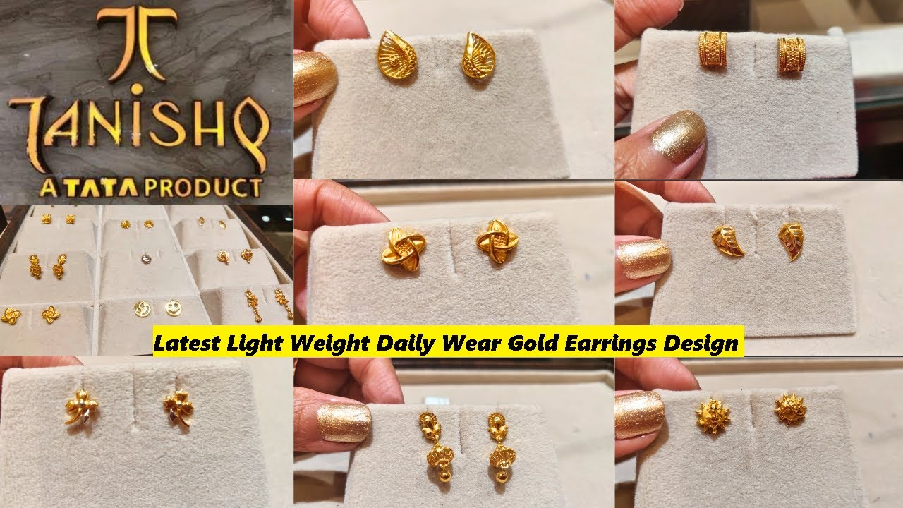 Regal Gold Drop Earrings
